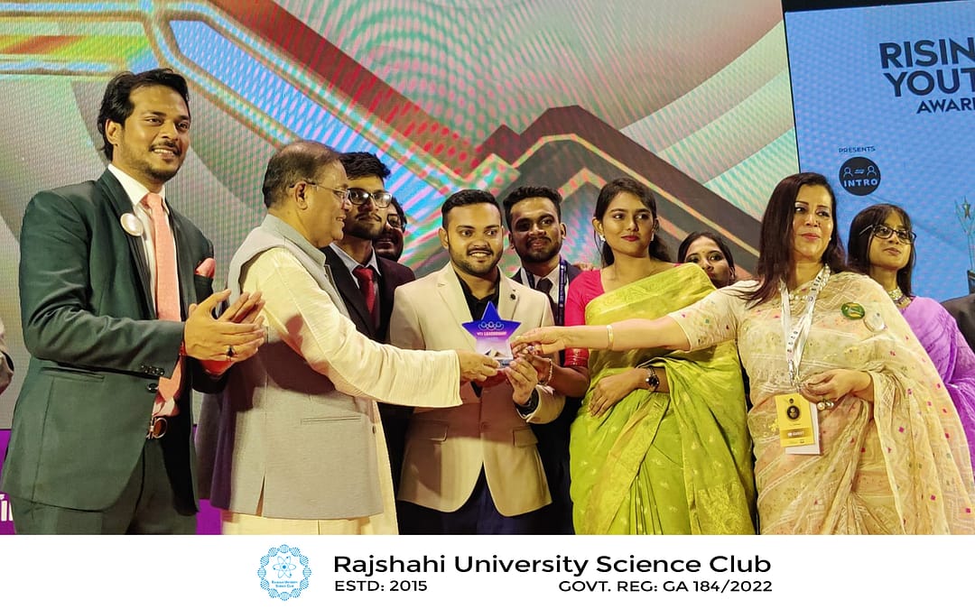 RU Science Club was awarded the best club award