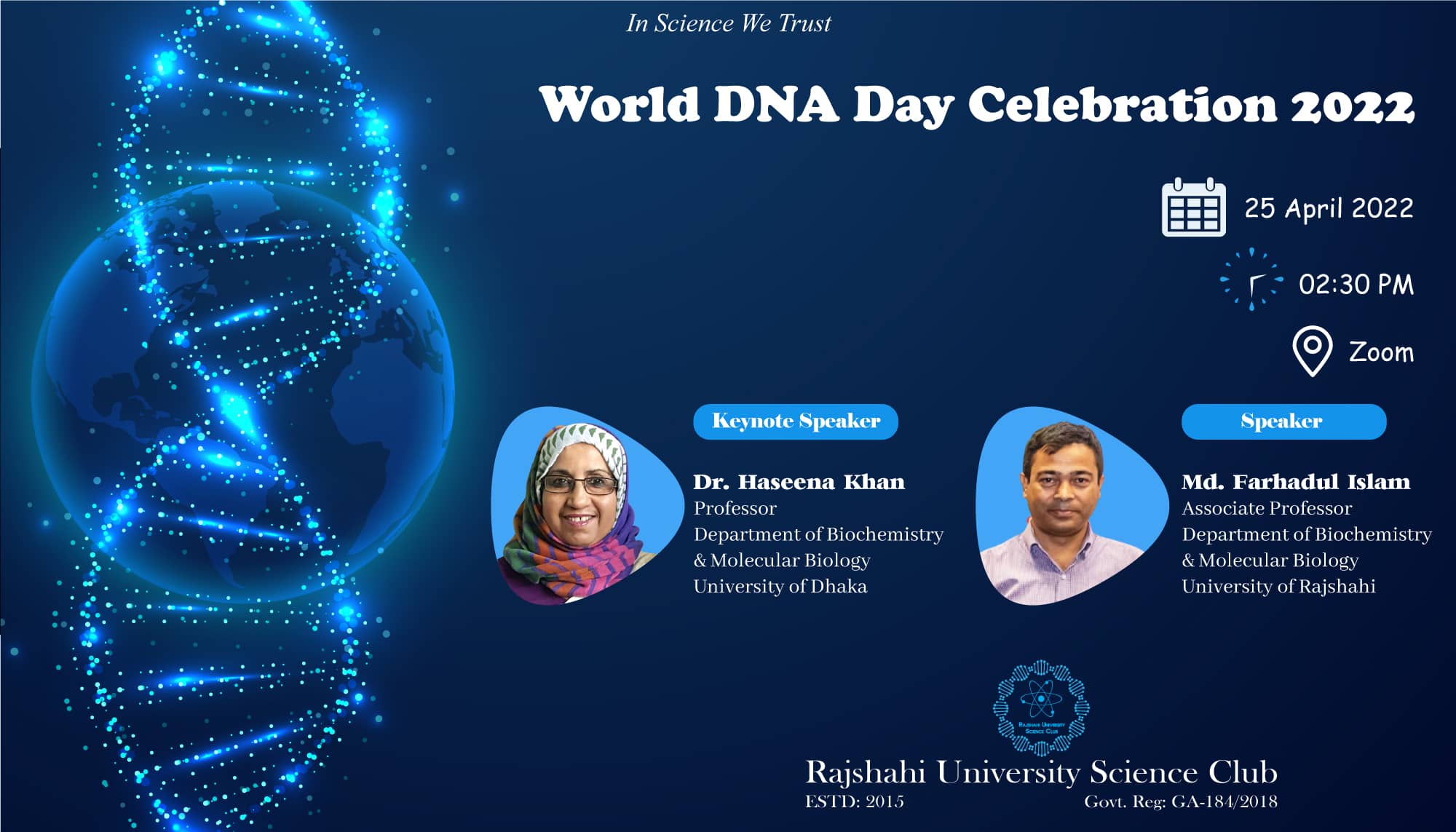 World DNA Day Celebration 2022_RUSC